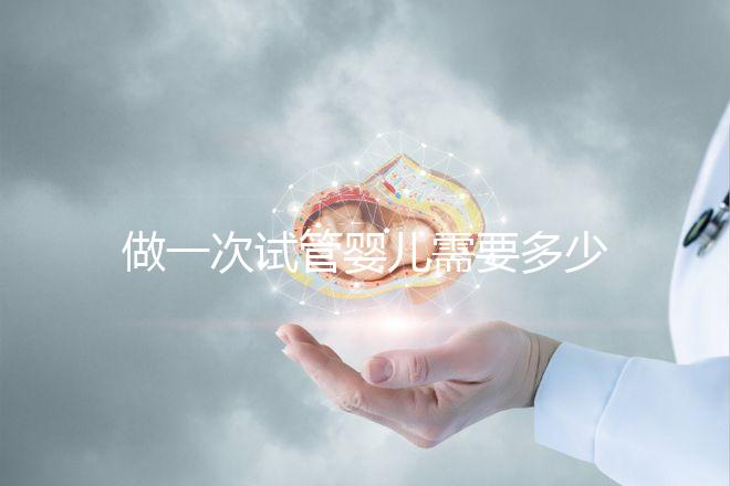 做一次試管嬰兒需要多少錢(qián)