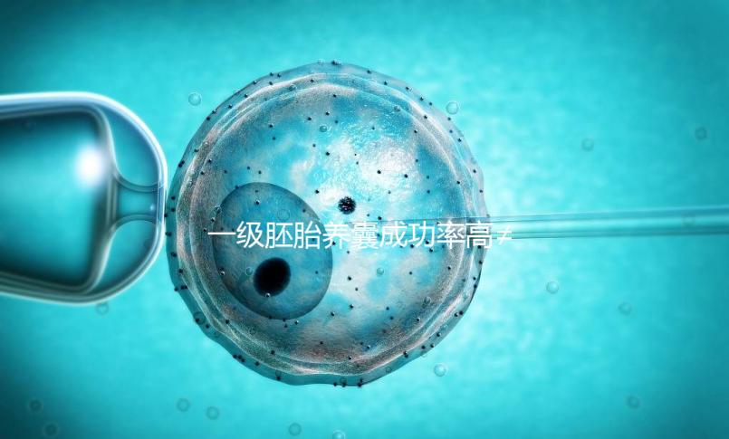 一級(jí)胚胎養(yǎng)囊成功率高≠零失敗，染色體異常是主要原因