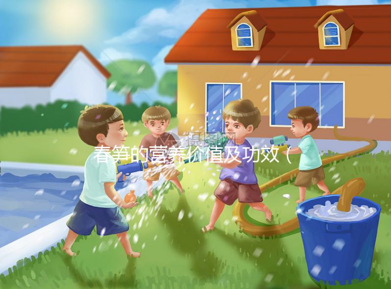 春筍的營(yíng)養(yǎng)價(jià)值及功效(春筍的營(yíng)養(yǎng)價(jià)值及功效與作用)