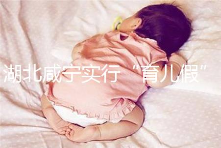 湖北咸寧實行“育兒假”，父母最長可陪伴嬰幼兒年滿1歲！