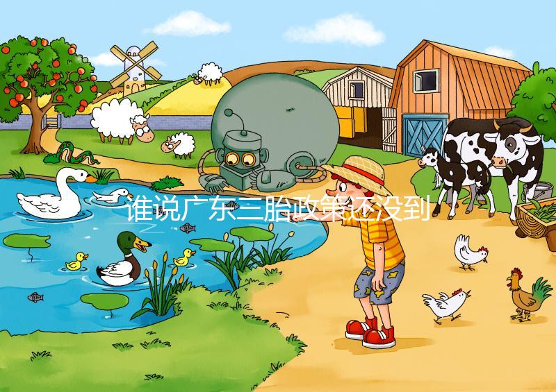 誰(shuí)說(shuō)廣東三胎政策還沒(méi)到開(kāi)放時(shí)間，2024年佛山獎(jiǎng)勵(lì)有限