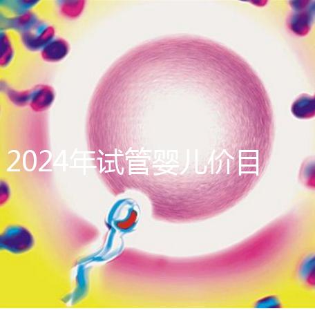 2024年試管嬰兒價目表-國內(nèi)試管各個階段費用明細清單