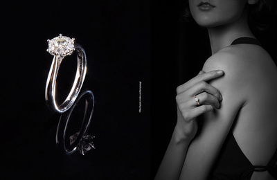 深圳攝影師 捕捉時尚珠寶的靈魂，匠心演繹首飾的藝術魅力